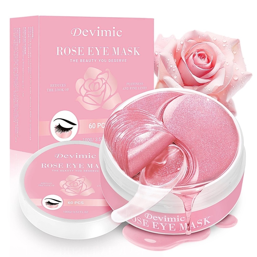 Rose Eye Mask Set - 30 pairs